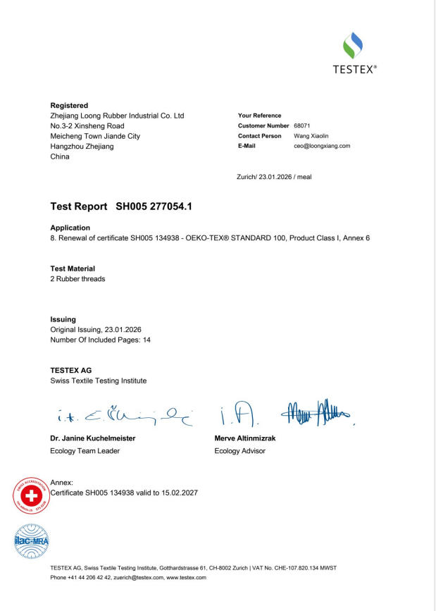 2026 EU Environmental Test Details