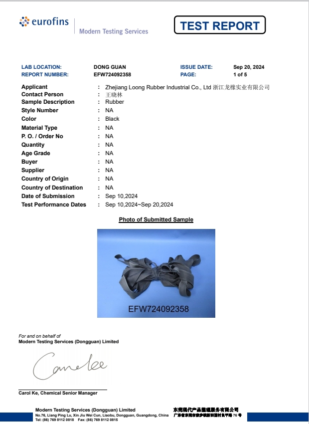 Total Fluorine Content Test